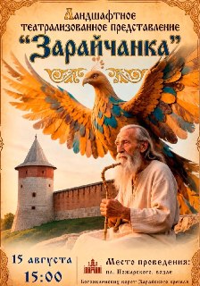 Премьера ‘Зарайчанка’: История Зарайска оживает у кремля