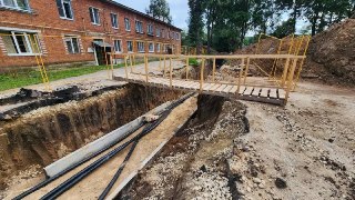Реконструкция теплотрассы в Зимёнках близка к завершению