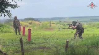 Штурмовики «Запад» успешно проходят боевую подготовку на полигоне