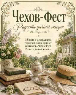 Фестиваль «Чехов-Фест» в Истре: насладитесь дачной атмосферой