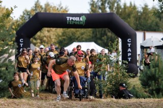 Спортивный Праздник: «Тропа героев» в Дубне Собрала Участников