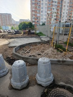 Задержка в благоустройстве мкр. Янтарный: жители в ожидании