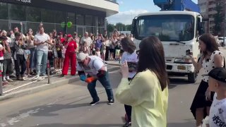 Русский Халк поставил рекорд по буксировке крана в Коренево