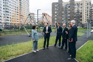 Строительство новой школы на 1100 мест в Лукино-Варино близится к завершению