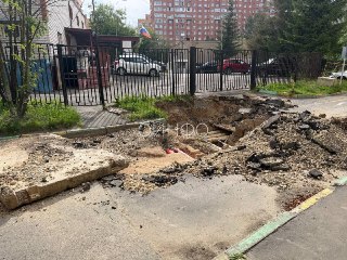 Жители Одинцово страдают от длительных раскопок в 5-м микрорайоне