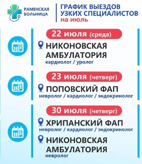 Регулярные Выезды Узких Специалистов в Отдаленные Пункты Округа