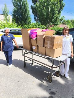 Ивантеевская ЦГБ получает помощь от неравнодушных граждан