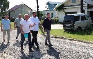 Ремонт дорог в пригородах Дзержинска: Программа «Вам решать!»