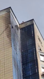 В Южном микрорайоне очистили дом после удара дрона