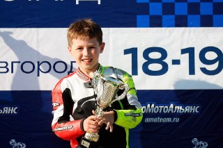 9-летний гонщик из Раменского одержал победу на чемпионате России