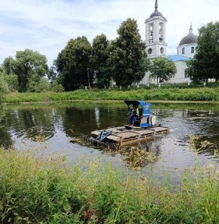 Очистка реки Гнилуши в Подмосковье: второй этап работ завершится к ноябрю