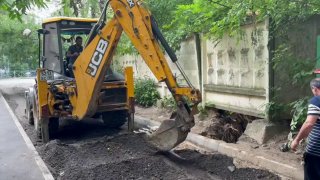 Обновление улицы Красная: Новый асфальт в Солнечногорске