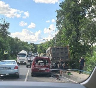 ДТП на Волоколамском шоссе: пробки в сторону Северного