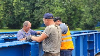 Временный мост через Акуловский водоканал: обновление инфраструктуры Королёва