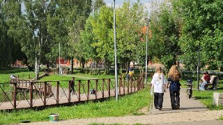 Набережная городского пруда в Лобне: новая жизнь и красота