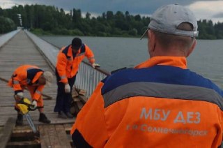 Завершение ремонта Тимоновского моста запланировано на август