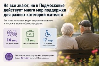 Поддержка пенсионеров: важные меры в Московской области