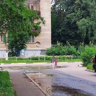 Авария на Гагарина: прорыв гидранта в Протвино